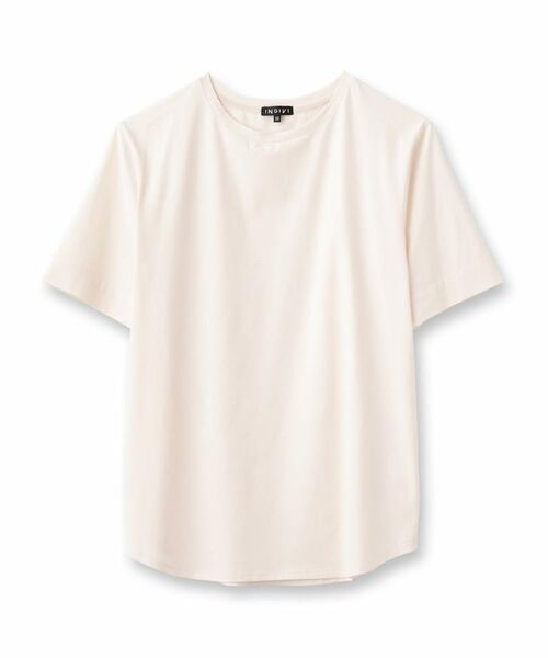 INDIVI / インディヴィ Tシャツ | 【洗える】大人きれいめデザインTシャツ | 詳細1