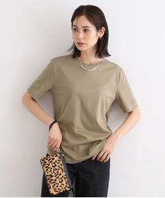 【洗える/コットン100%】裾デザイン大人Tシャツ