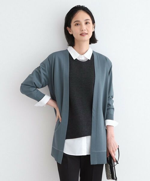 ☆カーディガン☆ セール】《JaVaジャバ コラボ》ワッフル素材でリラックス気分
