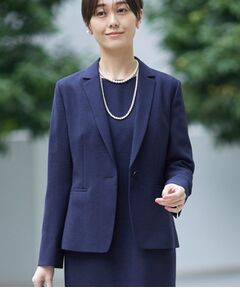 INDIVI / インディヴィ テーラードジャケット | 【洗える／スーツ】テーラードカラージャケット