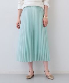 INDIVI / インディヴィ スカート | 【洗える／ウエストゴム】アコーディオン調プリーツスカート