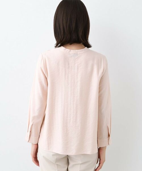 INDIVI / インディヴィ シャツ・ブラウス | 【洗える】ストライプドビー ボウタイブラウス | 詳細24