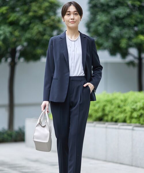 INDIVI / インディヴィ テーラードジャケット | 【洗える/UVケア/スーツ】ストレッチテーラードカラージャケット | 詳細27