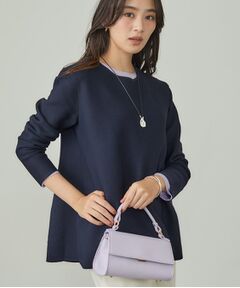 INDIVI / インディヴィ ニット・セーター | 【洗える／軽量】美シルエット ペプラムニット