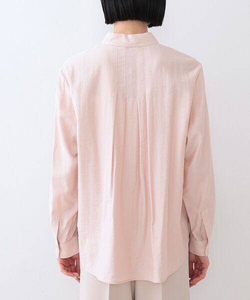 INDIVI / インディヴィ シャツ・ブラウス | 【洗える/シアー】ドビーストライプシャツ | 詳細24