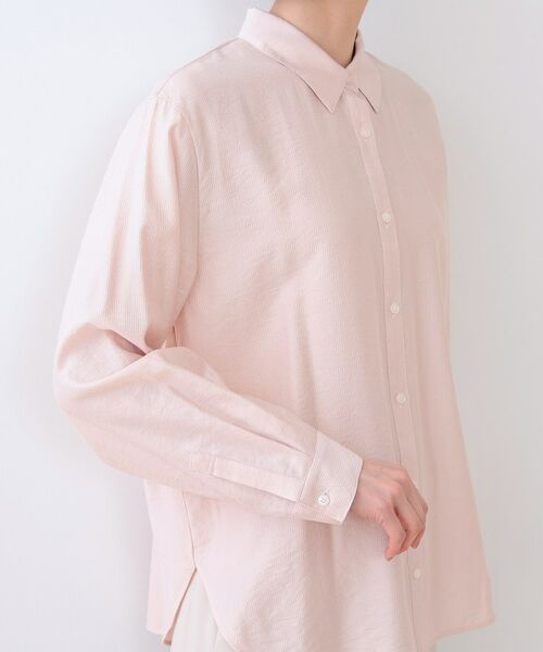 INDIVI / インディヴィ シャツ・ブラウス | 【洗える/シアー】ドビーストライプシャツ | 詳細26