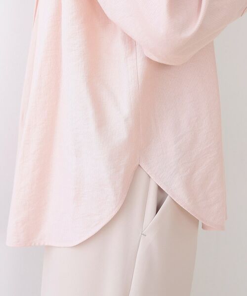 INDIVI / インディヴィ シャツ・ブラウス | 【洗える/シアー】ドビーストライプシャツ | 詳細27