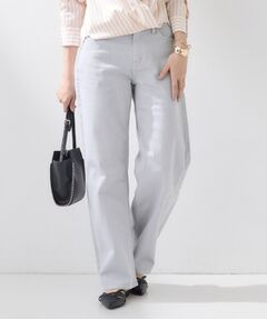 INDIVI / インディヴィ デニムパンツ | 【通年活躍！褒められデニム】ワイドストレート デニムパンツ