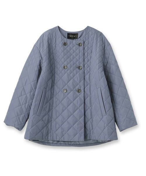INDIVI / インディヴィ その他アウター | 【撥水】グラデーションキルト トッパーコート | 詳細1