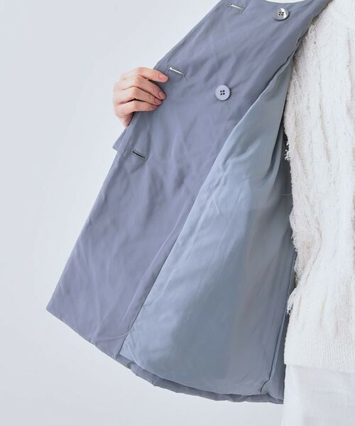 INDIVI / インディヴィ その他アウター | 【撥水】グラデーションキルト トッパーコート | 詳細13