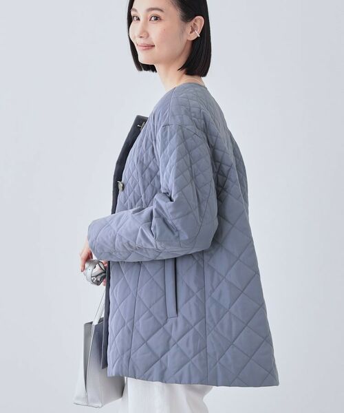 INDIVI / インディヴィ その他アウター | 【撥水】グラデーションキルト トッパーコート | 詳細2