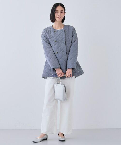 INDIVI / インディヴィ その他アウター | 【撥水】グラデーションキルト トッパーコート | 詳細4