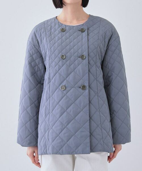 INDIVI / インディヴィ その他アウター | 【撥水】グラデーションキルト トッパーコート | 詳細6