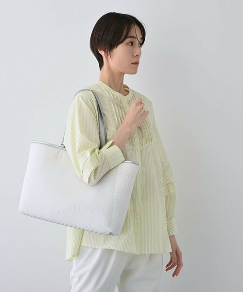 INDIVI / インディヴィ トートバッグ | 【A4収納可能／合皮】メッシュトートバッグ | 詳細10