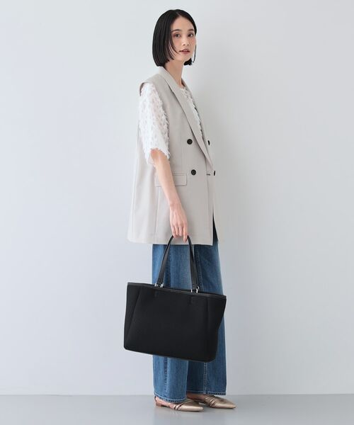 INDIVI / インディヴィ トートバッグ | 【A4収納可能／合皮】メッシュトートバッグ | 詳細13