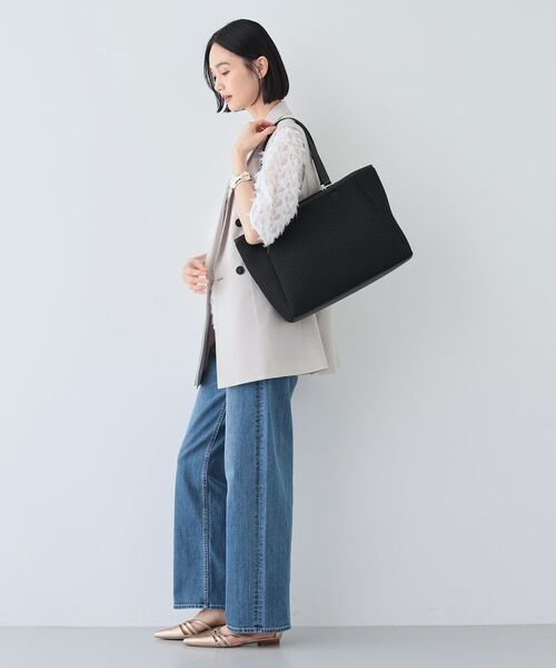INDIVI / インディヴィ トートバッグ | 【A4収納可能／合皮】メッシュトートバッグ | 詳細14