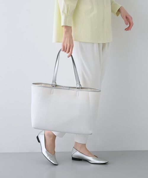 INDIVI / インディヴィ トートバッグ | 【A4収納可能／合皮】メッシュトートバッグ | 詳細9