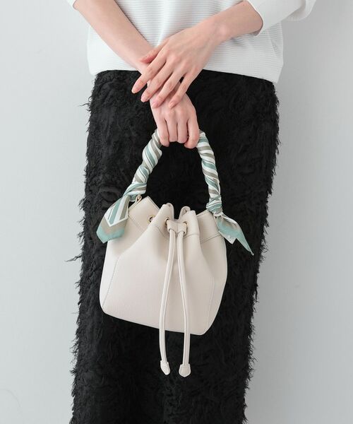 INDIVI / インディヴィ バンダナ・スカーフ | 春SALE！バイアスストライプ柄スカーフ | 詳細4