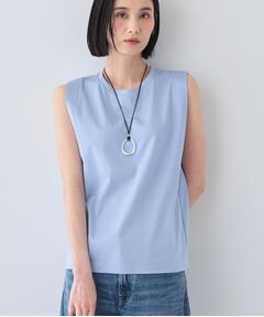 INDIVI / インディヴィ カットソー | 【洗える】きれいめノースリーブトップス