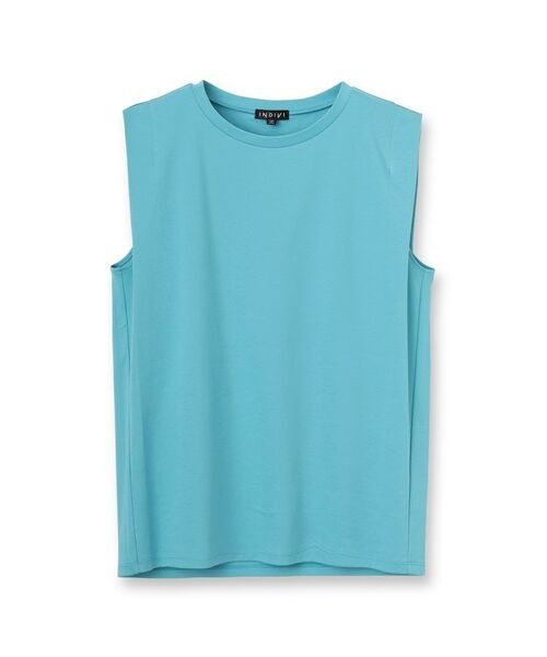 INDIVI / インディヴィ カットソー | 【洗える】きれいめノースリーブトップス | 詳細1