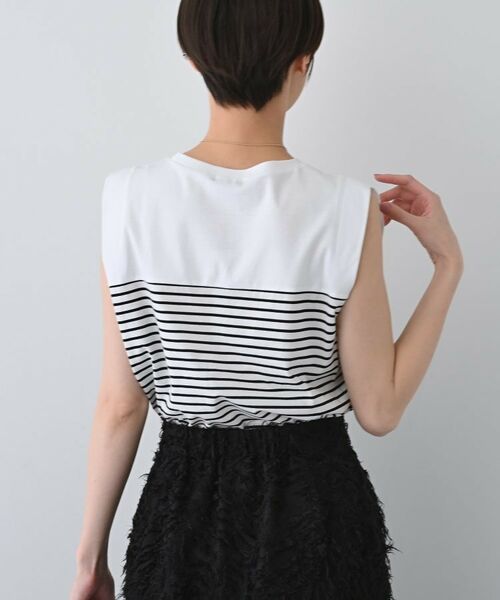 INDIVI / インディヴィ カットソー | 【洗える】きれいめノースリーブトップス | 詳細23