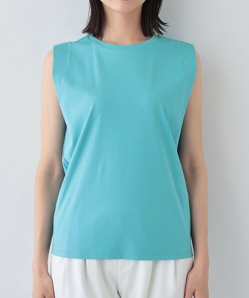 INDIVI / インディヴィ カットソー | 【洗える】きれいめノースリーブトップス | 詳細26
