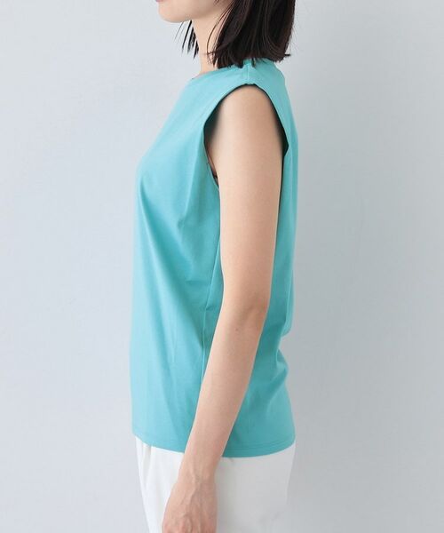 INDIVI / インディヴィ カットソー | 【洗える】きれいめノースリーブトップス | 詳細27