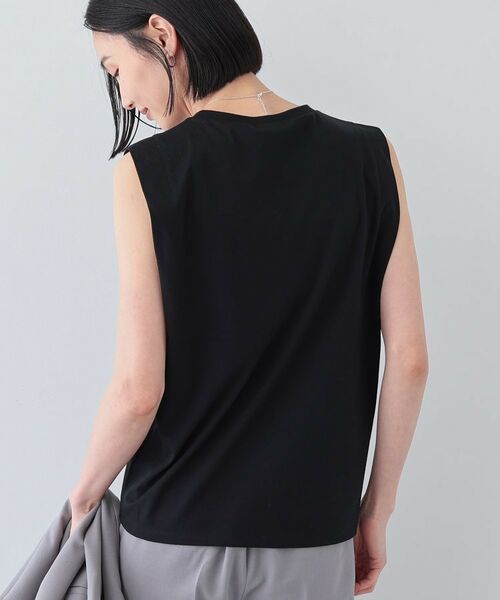 INDIVI / インディヴィ カットソー | 【洗える】きれいめノースリーブトップス | 詳細6