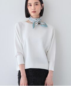 INDIVI / インディヴィ ニット・セーター | 【洗える／無縫製】美シルエット ドルマンスリーブニット