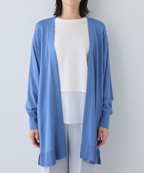 INDIVI / インディヴィ カーディガン・ボレロ | 【洗える／肌触り◎】ミニマムデザイン ニットカーディガン | 詳細14