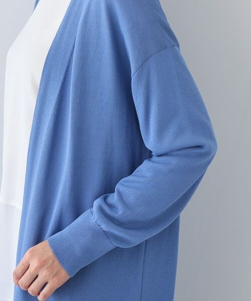INDIVI / インディヴィ カーディガン・ボレロ | 【洗える／肌触り◎】ミニマムデザイン ニットカーディガン | 詳細18