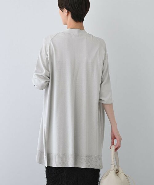 INDIVI / インディヴィ カーディガン・ボレロ | 【洗える／肌触り◎】ミニマムデザイン ニットカーディガン | 詳細3