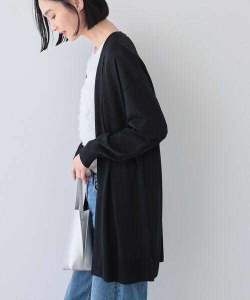 INDIVI / インディヴィ カーディガン・ボレロ | 【洗える／肌触り◎】ミニマムデザイン ニットカーディガン | 詳細6