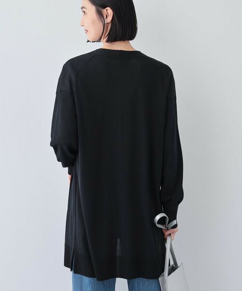 INDIVI / インディヴィ カーディガン・ボレロ | 【洗える／肌触り◎】ミニマムデザイン ニットカーディガン | 詳細7