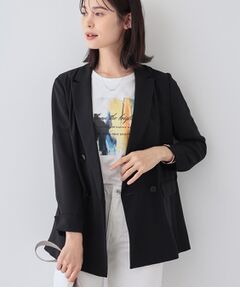 INDIVI / インディヴィ テーラードジャケット | 【着る日傘/遮熱/UVケア】ダブルジャケット