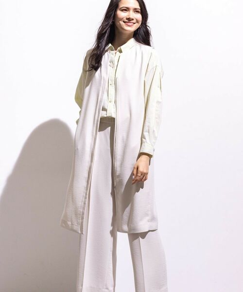 INDIVI / インディヴィ ベスト | 【着る日傘/遮熱/UVケア】ロングジレジャケット | 詳細29