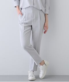 INDIVI / インディヴィ パンツ | 【着る日傘/遮熱/UVケア】タックテーパードパンツ