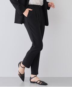 INDIVI / インディヴィ パンツ | 【着る日傘/遮熱/UVケア】タックテーパードパンツ