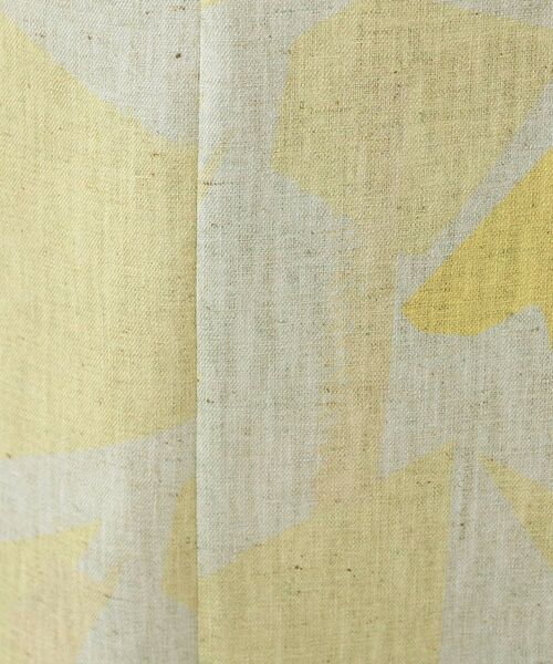 INDIVI / インディヴィ ロング・マキシ丈スカート | 【洗える】リネンライク ブロッキングプリントスカート | 詳細9