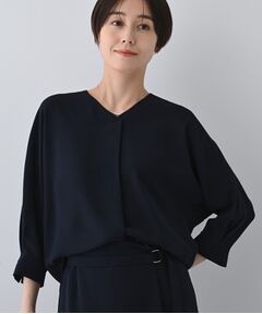 INDIVI / インディヴィ シャツ・ブラウス | 【着る日傘/遮熱/UVケア】Vネックドルマンスリーブブラウス
