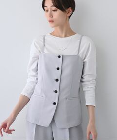 INDIVI / インディヴィ キャミソール・チューブトップ | 【着る日傘/遮熱/UVケア】ビスチェ風キャミトップス