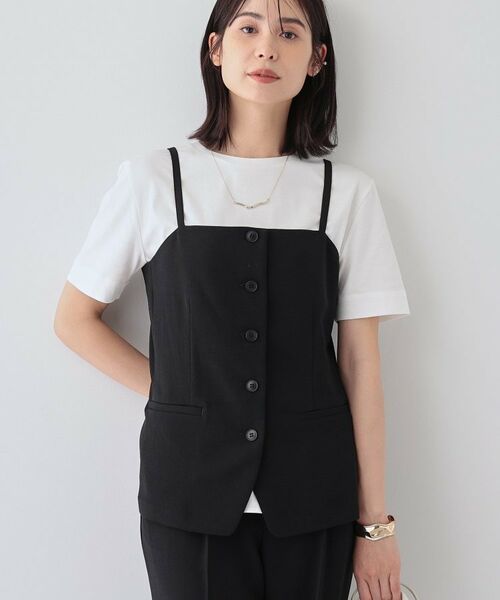 INDIVI / インディヴィ キャミソール・チューブトップ | 【着る日傘/遮熱/UVケア】ビスチェ風キャミトップス | 詳細18