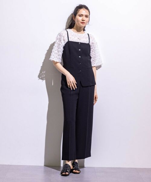 INDIVI / インディヴィ キャミソール・チューブトップ | 【着る日傘/遮熱/UVケア】ビスチェ風キャミトップス | 詳細19