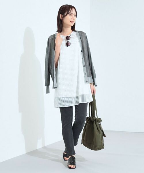 INDIVI / インディヴィ デニムパンツ | 【通年活躍!褒められデニム】スキニー デニムパンツ | 詳細10