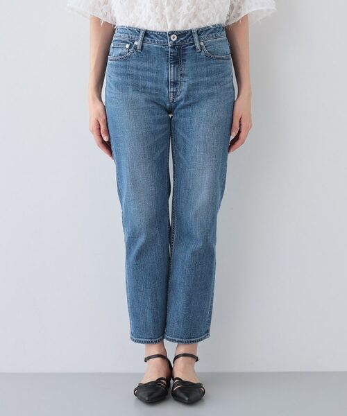 INDIVI / インディヴィ デニムパンツ | 【通年活躍！褒められデニム】スリムストレート デニムパンツ | 詳細30