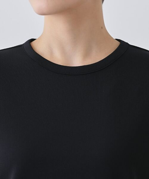 INDIVI / インディヴィ カットソー | 【日本製／トリアセテート】きれいめTシャツ | 詳細13