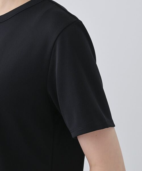 INDIVI / インディヴィ カットソー | 【日本製／トリアセテート】きれいめTシャツ | 詳細14