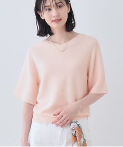 INDIVI / インディヴィ ニット・セーター | 新色登場！【上品ラメ素材】フレアスリーブニット