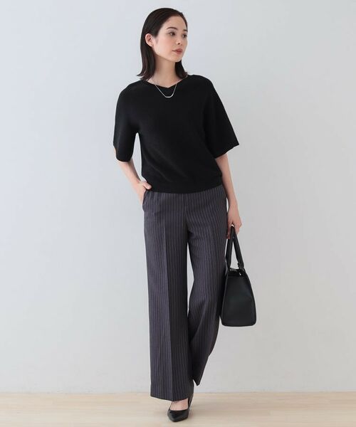 INDIVI / インディヴィ ニット・セーター | 新色登場!【上品ラメ素材】フレアスリーブニット | 詳細14