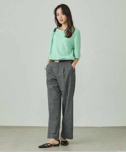 INDIVI / インディヴィ ニット・セーター | 新色登場!【上品ラメ素材】フレアスリーブニット | 詳細18